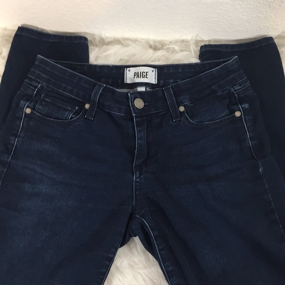 Paige Verdugo Ankle Jeans Dream Catcher Sz 26 - Picture 4 of 12